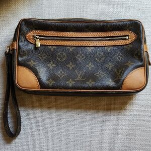 Authentic LV Marly Dragonne Wristlet